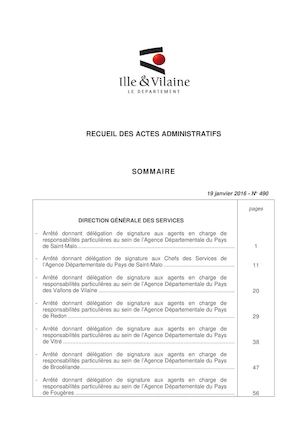 Raa N° 490 Cp7dec Et Arretes