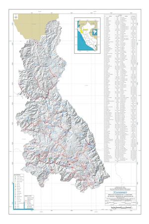Mapa De Ocurrencias Y Canteras De Rocas Y Minerales Industriales