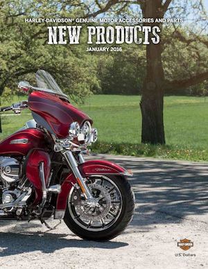 2016 New Product Catalog, Harley Davidson