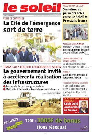 Edition Du 21 Janvier 2016