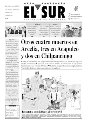 El Sur Jueves 21012016