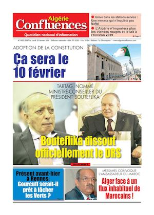 Algerie Confluences 25 Janvier 2016