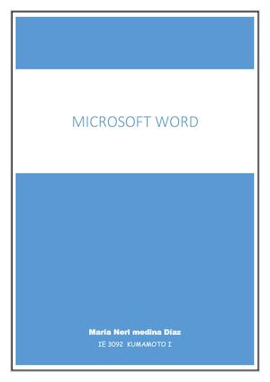 Microsoft Word