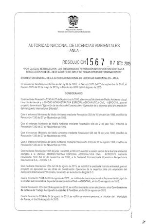 Resolucion 1567 Anla Reposiciones 07diciembre2015