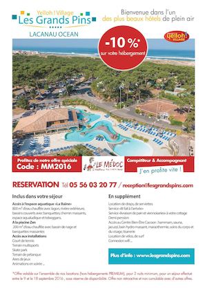 Offre spéciale Yelloh Village Les Grands Pins LACANAU