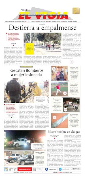 25 de enero del 2016