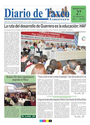 Diario De Taxco Miercoles 270116