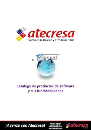 ATECRESA - Catalogo Softwares y Funcionalidades