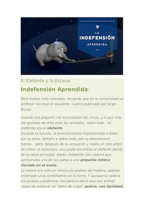 El Elefante Y La Estaca.