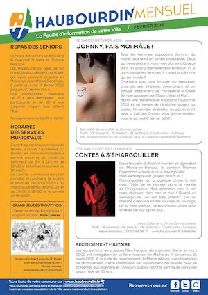 ARCHIVE - Mensuel Fevrier 2016