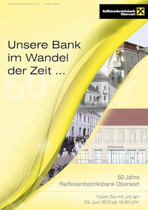 50 Jahre Raiffeisenbank Oberwart - Kundenzeitung