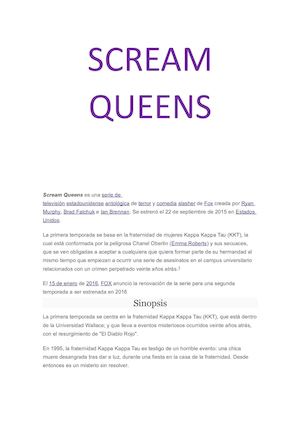 Scream Queens
