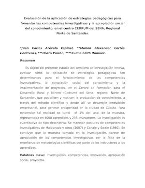 Artículo Científico Sena 1