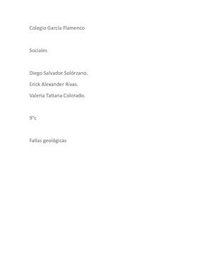 Qué Es Una Falla Geológica