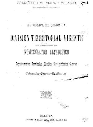 Colombia - División Territorial