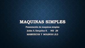 Maquinas Simples Pdf