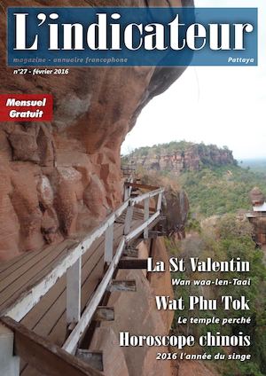 L'indicateur Pattaya n°27 février 2016