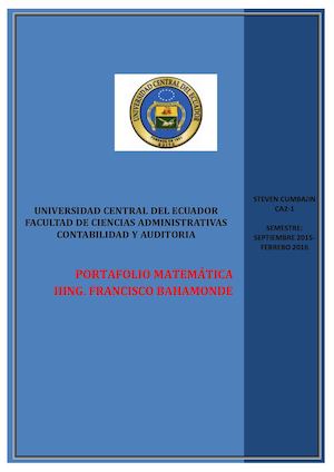 Segundo Hemisemestre Steven Cumbajin