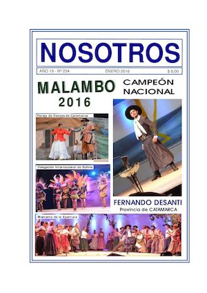 Revista Nosotros Enero 2016