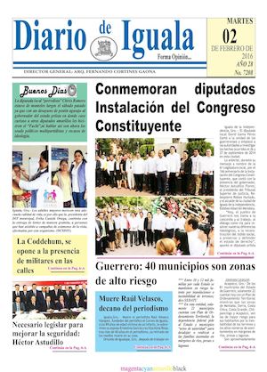 Diario De Iguala Martes 020216