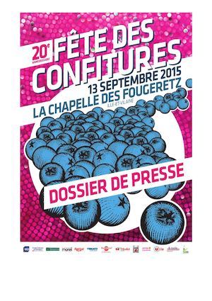 Dossier Presse Fête des confitures 2015
