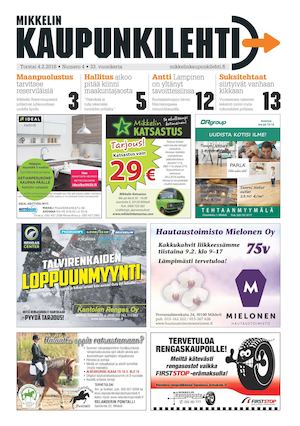 Mikkelin Kaupunkilehti 5/2016