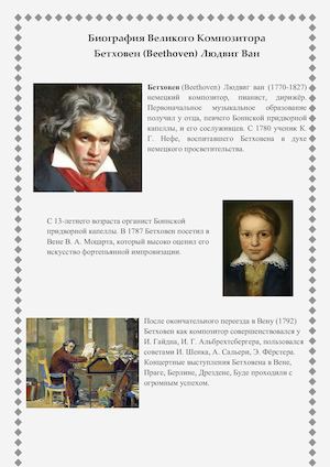 Бетховен (Beethoven) Людвиг Ван