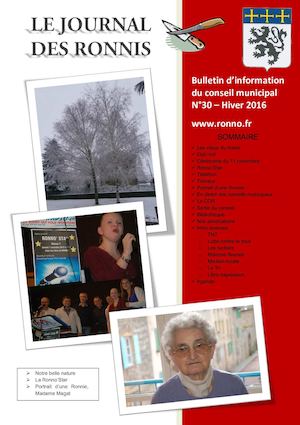 Bulletin Hiver 2016