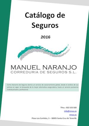 Catálogo Seguros Mnas 2016