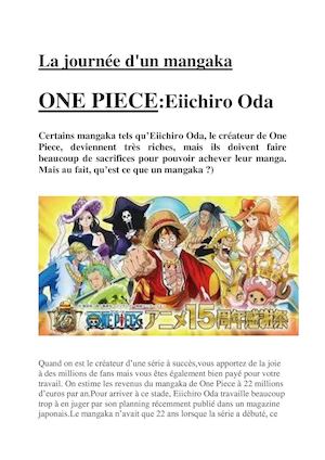 One Piece Exposé Relu Esidoc