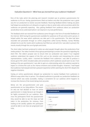 Calaméo - Evaluation Activity 3