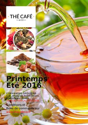 The Cafe Co Catalogue Printemps Ete2016