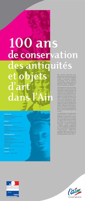 100 ans de conservation des antiquités et objets d'art dans l'Ain