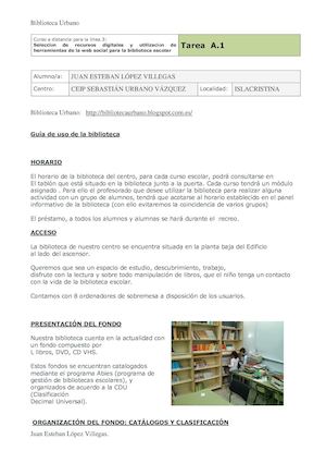 Tarea A 1 Biblioteca Calameo