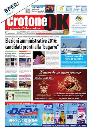Giornale CrotoneOk n° 05 - / 2016