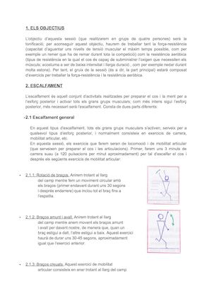 Sessió de tonificació I