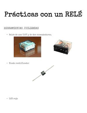 Prácticas Con Un Relé