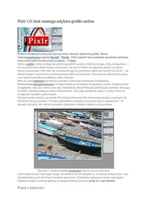 Pixlr Opis Programu