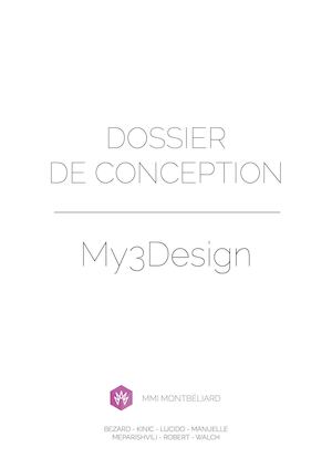 Dossier De Conception