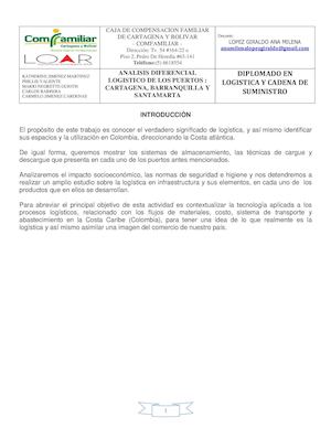 Diplomado Logistica Y Cadena De Sum