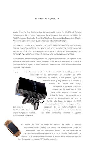 La Historia De Play Station