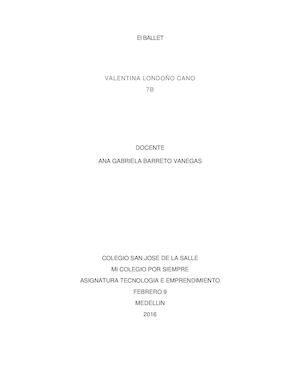 El Ballet 5