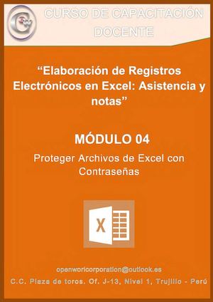 Modulo 4: Proteger Archivos de Excel con Cotraseñas
