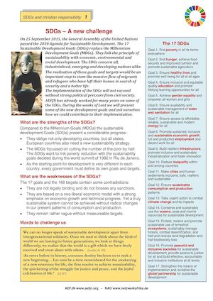 1 Sdgs A New Challenge