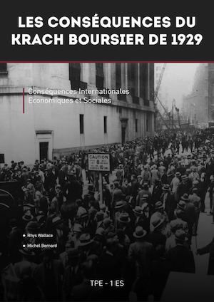 TPE - Les Effets de la Crise de 1929