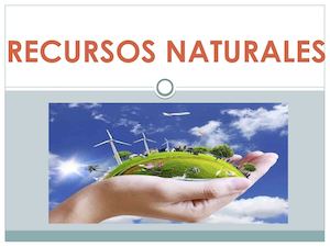 Recursos Naturales