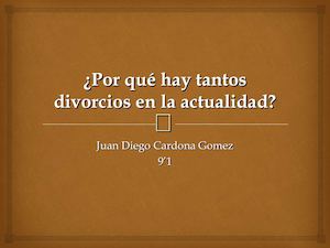 Por Que Hay Tantos Divorcios En Colombia