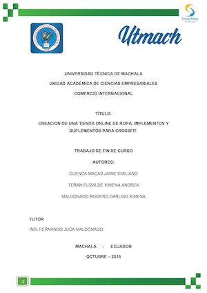 Proyecto Final Comercio Blog