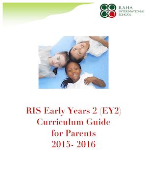 RIS EY2 Curriculum Guide 2015 16
