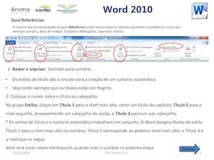 Word Avançado Silvia